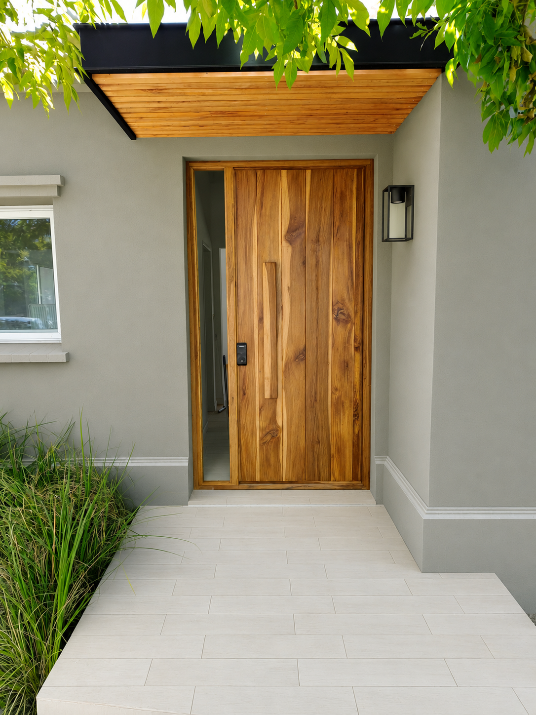 Puerta de madera maciza Nativo Designs
